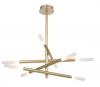 PINTA 8 LIGHT PENDANT. GOLD OR BLACK
